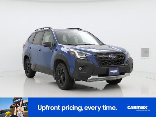 Blue 2022 Subaru Forester Wilderness