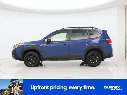 Blue 2022 Subaru Forester Wilderness