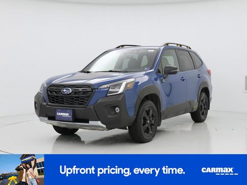 Blue 2022 Subaru Forester Wilderness