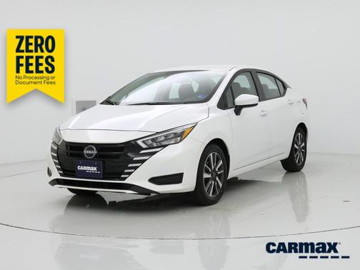 White 2025 Nissan Versa SV