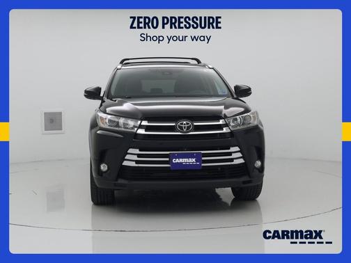 Black 2018 Toyota Highlander Limited Platinum