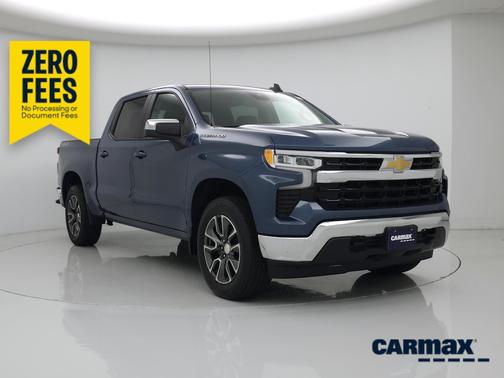 Blue 2024 Chevrolet Silverado 1500 LT