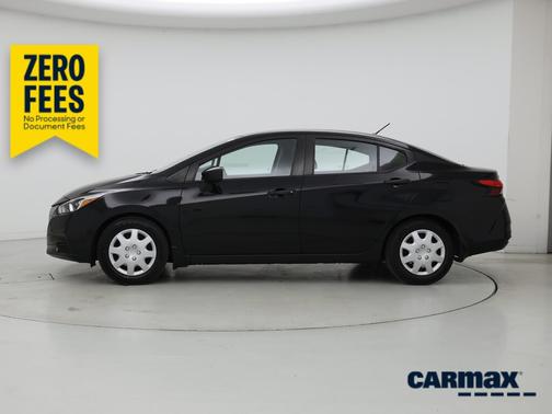 Black 2020 Nissan Versa S
