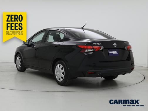 Black 2020 Nissan Versa S