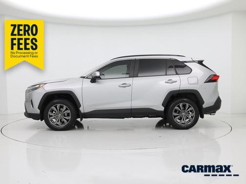 Silver 2025 Toyota RAV4 Hybrid XLE Premium