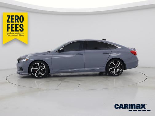 Gray 2021 Honda Accord Sport