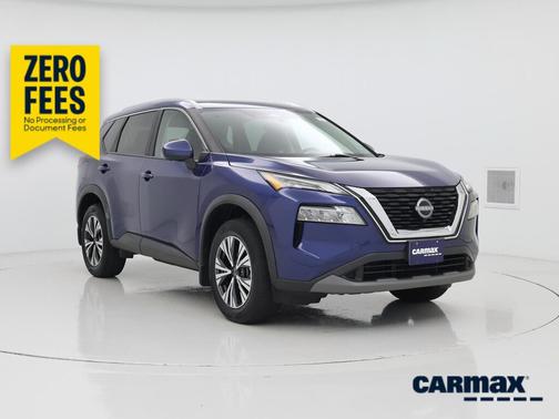 Blue 2023 Nissan Rogue SV