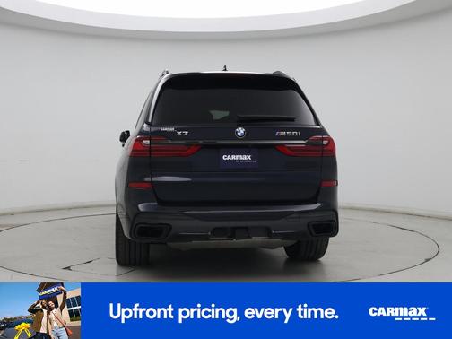 Blue 2021 BMW X7 M50i