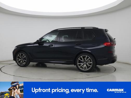Blue 2021 BMW X7 M50i