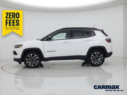 White 2023 Jeep Compass Limited