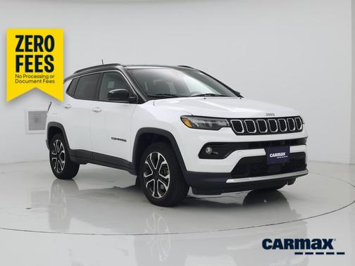 White 2023 Jeep Compass Limited