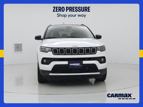 White 2023 Jeep Compass Limited