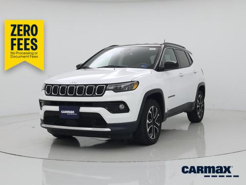White 2023 Jeep Compass Limited