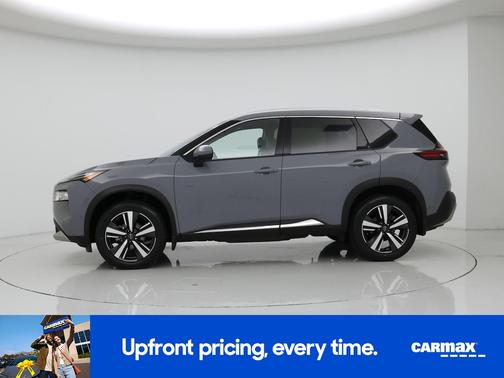 Gray 2023 Nissan Rogue Platinum