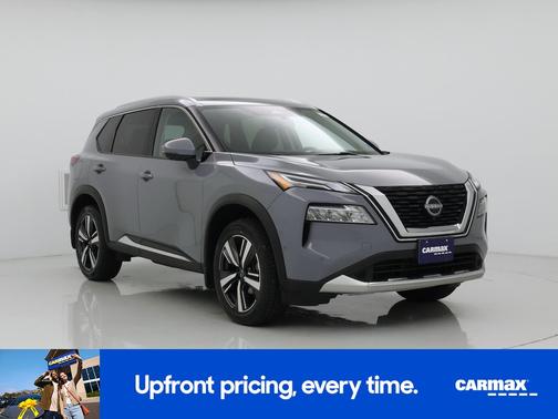 Gray 2023 Nissan Rogue Platinum