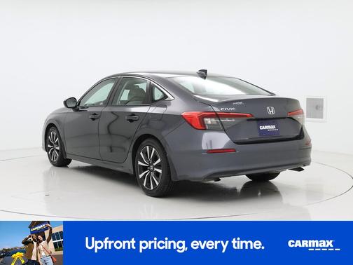 Gray 2022 Honda Civic EX