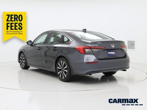 Gray 2022 Honda Civic EX
