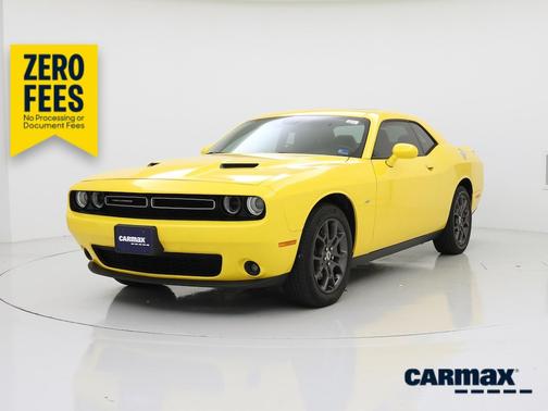 Yellow 2018 Dodge Challenger GT