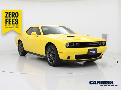 Yellow 2018 Dodge Challenger GT