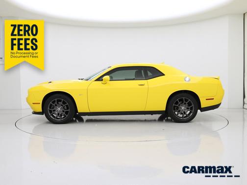 Yellow 2018 Dodge Challenger GT