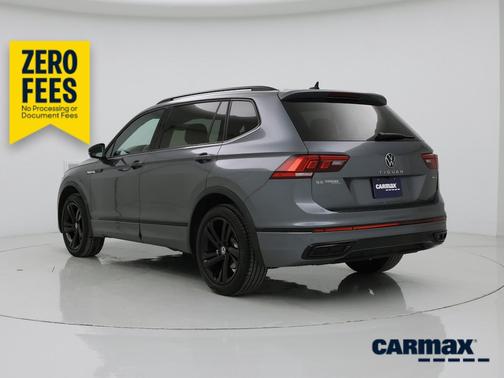 Gray 2023 Volkswagen Tiguan SE R-Line Black