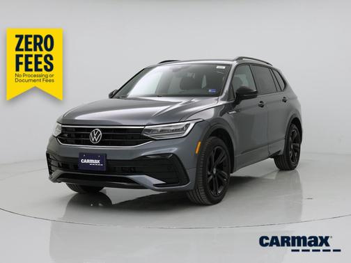 Gray 2023 Volkswagen Tiguan SE R-Line Black