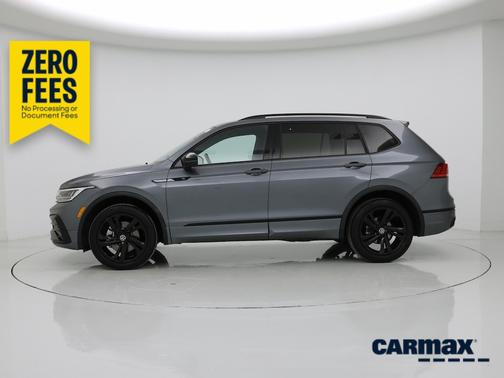 Gray 2023 Volkswagen Tiguan SE R-Line Black