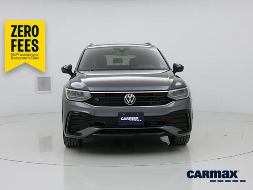 Gray 2023 Volkswagen Tiguan SE R-Line Black