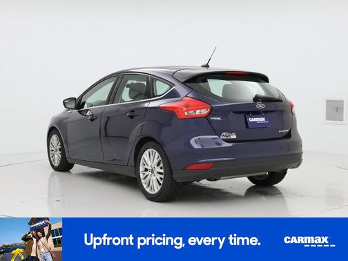 Blue 2017 Ford Focus Titanium