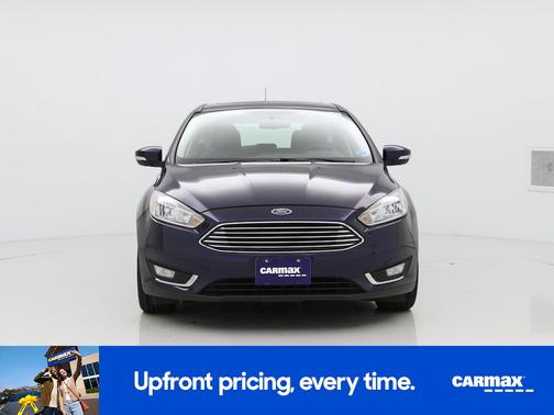 Blue 2017 Ford Focus Titanium