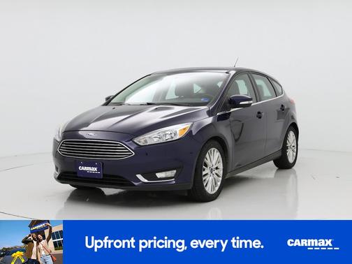 Blue 2017 Ford Focus Titanium