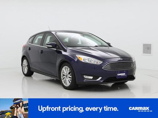 Blue 2017 Ford Focus Titanium