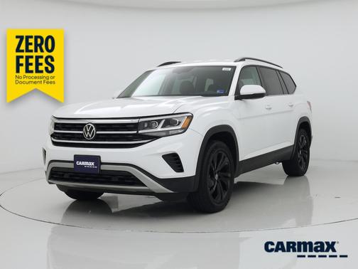 White 2022 Volkswagen Atlas SE w/Tech
