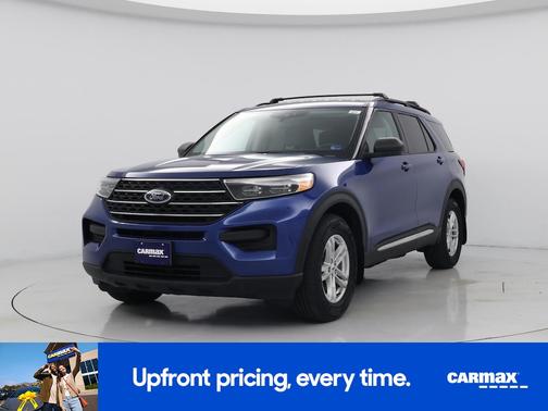 Blue 2022 Ford Explorer XLT
