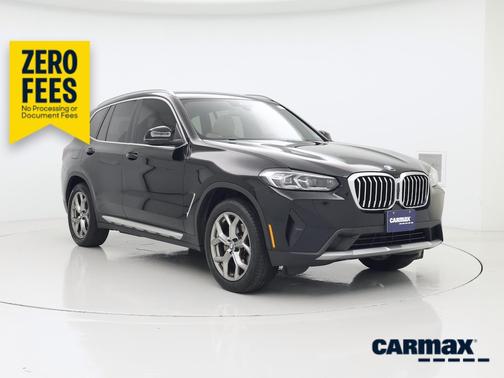 Black 2024 BMW X3 XDrive30i