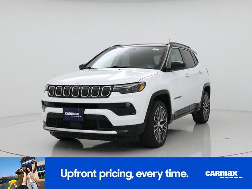 White 2022 Jeep Compass Limited