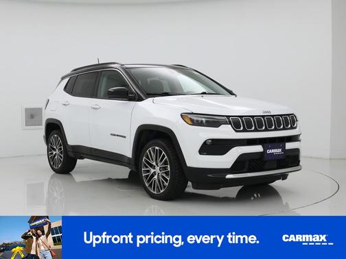 White 2022 Jeep Compass Limited
