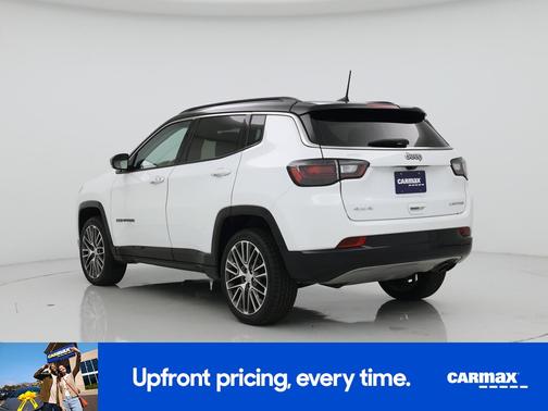 White 2022 Jeep Compass Limited