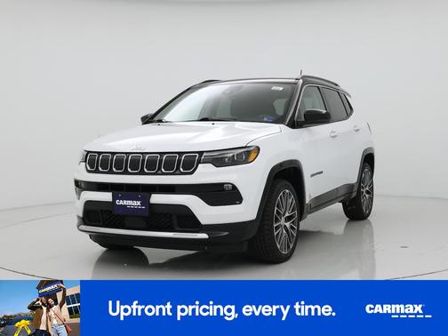 White 2022 Jeep Compass Limited