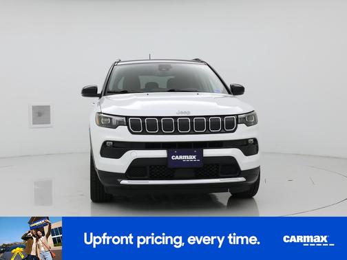 White 2022 Jeep Compass Limited