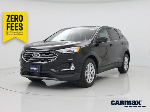 Black 2021 Ford Edge SEL
