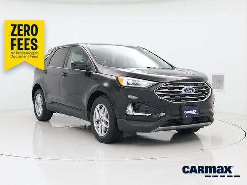 Black 2021 Ford Edge SEL
