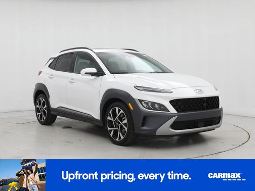 White 2023 Hyundai KONA Limited