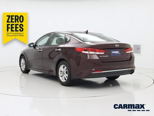 Burgundy 2018 Kia Optima LX