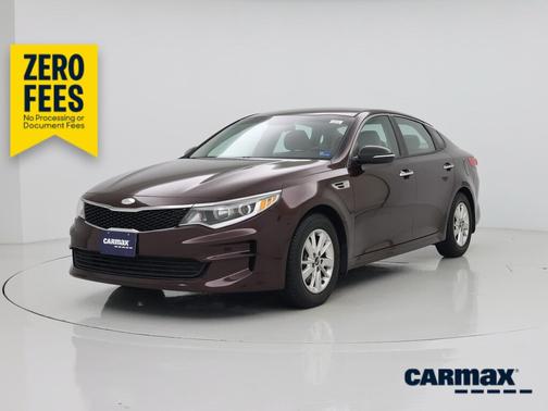 Burgundy 2018 Kia Optima LX