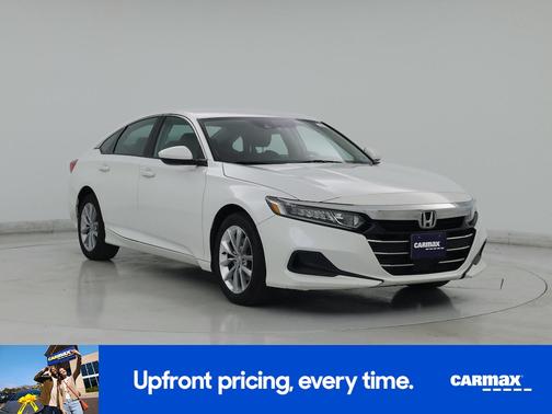 White 2021 Honda Accord LX