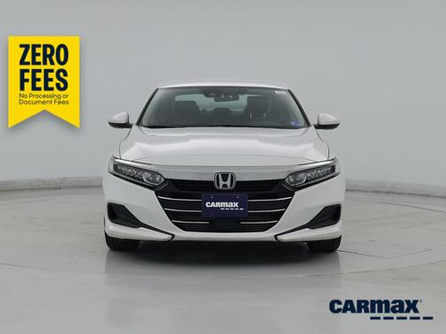 White 2021 Honda Accord LX