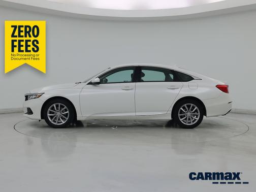 White 2021 Honda Accord LX