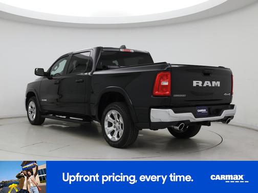 Black 2025 RAM 1500 Bighorn
