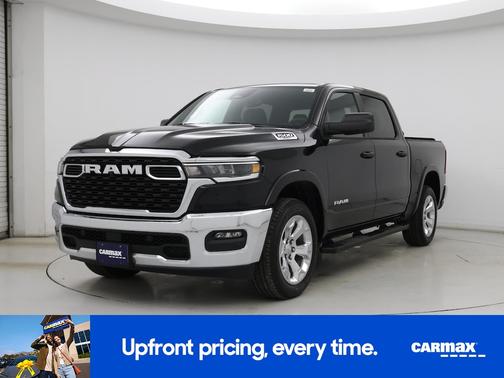 Black 2025 RAM 1500 Bighorn